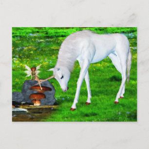 Primavera en la tarjeta postal del prado