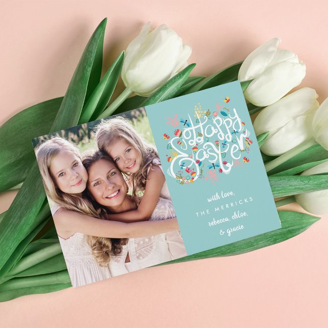 Primavera florece con la tarjeta de fotos de Pascu (Subido por el creador)