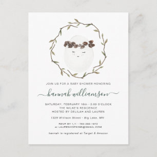 Primavera   Invitación a Baby Shower de Pascua