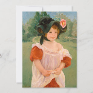 Primavera: Margot parado en un jardín   Mary Cassa