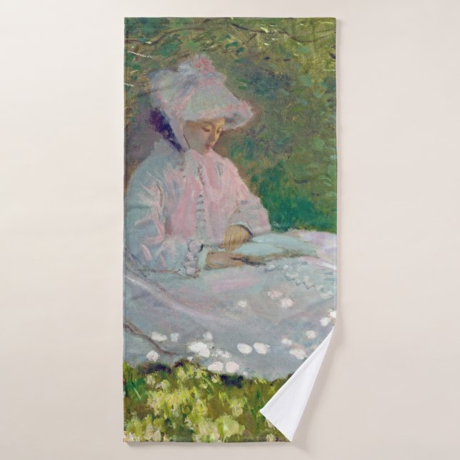 Primavera, Monet (Toalla de baño)