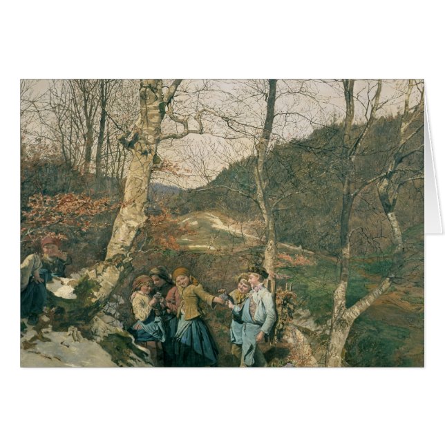 Primavera temprana en las maderas de Viena (Anverso (Horizontal))