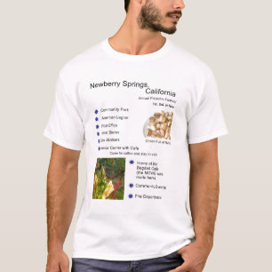 Primaveras de Newberry, camiseta de California