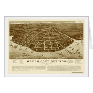 Primaveras verdes de la ensenada, mapa panorámico