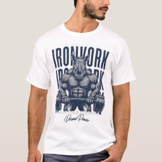 Prime Power | Camiseta de Gimnasio Ironwork Rhino