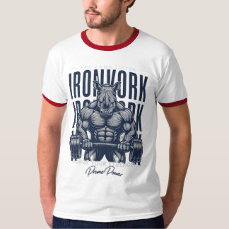 Prime Power | Camiseta de Gimnasio Ironwork Rhino