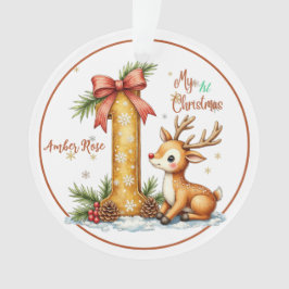 Primer Adorno de Navidad