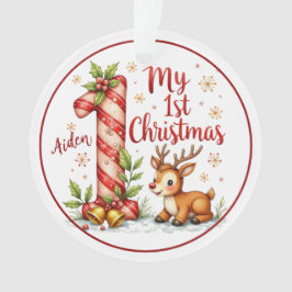 Primer Adorno de Navidad