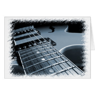 Primer azul de la guitarra eléctrica