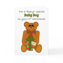 Primer bebé del Special de Beary del navidad