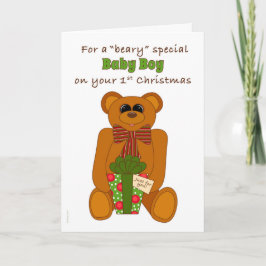 Primer bebé del Special de Beary del navidad