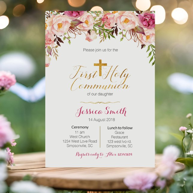 Primer Chica de Invitaciones a la Santa Comunión (Subido por el creador)