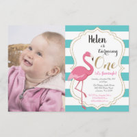 Primer chica de la invitación del cumpleaños del