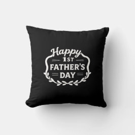 Primer Cojín decorativo de regalo del Día del Padr
