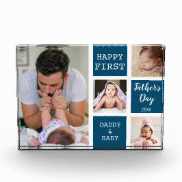 Primer Collage de fotos del Día del Padre Azul 4  