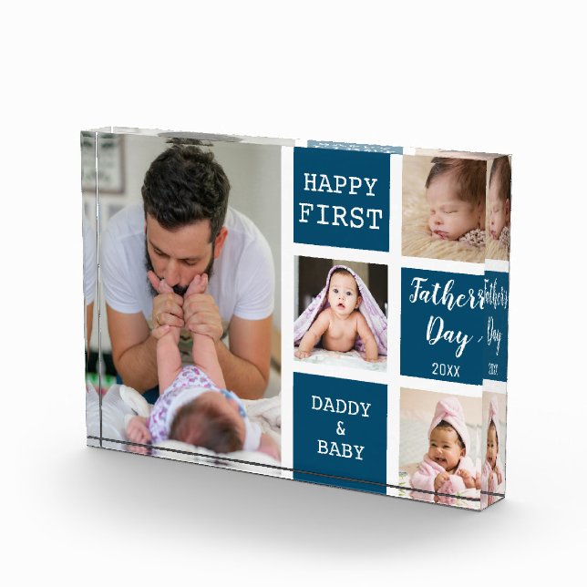 Primer Collage de fotos del Día del Padre Azul 4   (Derecha)