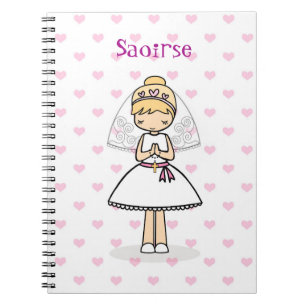 Primer cuaderno personalizado de la comunión sant