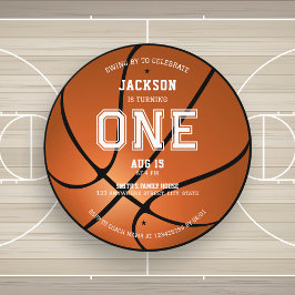 Primer cumpleaños de la Invitación de Ronda Única 