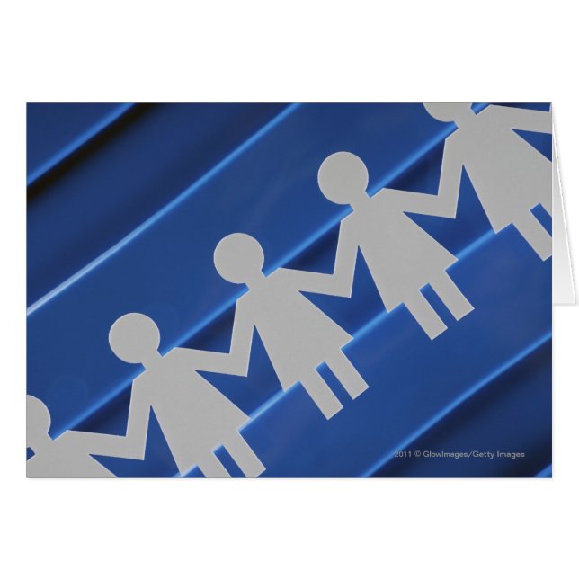 Primer de las muñecas de cadena de papel (Anverso (Horizontal))