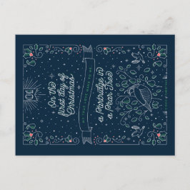 PRIMER DÍA DE NAVIDAD / Tarjeta Postal de Navidad