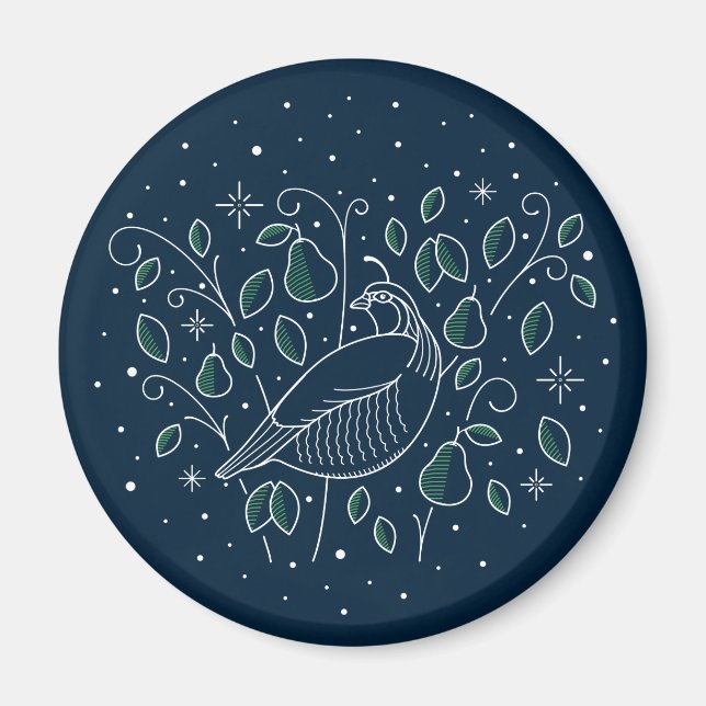 Primer Día del imán de los Navidades (Frente)