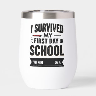 Primer día personalizado del arte escolar