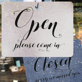 Primer día y noche ventana de la tienda abierta y