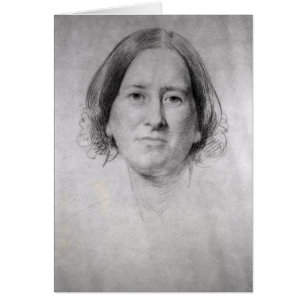 Primer estudio para el retrato de George Eliot