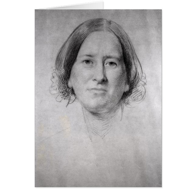 Primer estudio para el retrato de George Eliot (Frente)