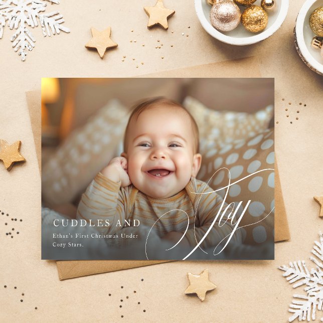 Primer feriado de Invitación para bebés de Navidad (Subido por el creador)