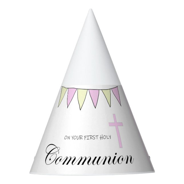 Primer gorra fiesta de la Santa Comunión (Anverso)