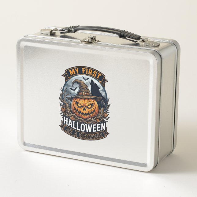 Primer Halloween como hermano Pumpkin Wolf Moon_1 (Anverso)