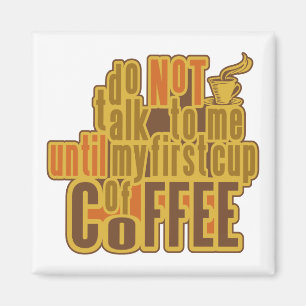 PRIMER imán de CAFÉ