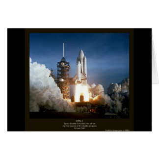 Primer lanzamiento del transbordador espacial STS-