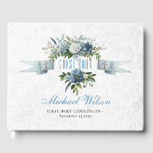 Primer libro de invitados de Holly Communin