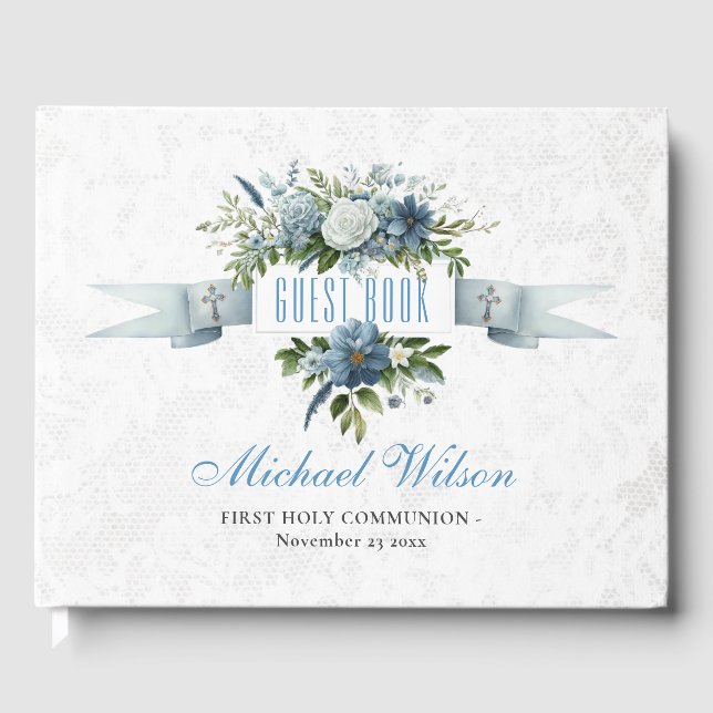 Primer libro de invitados de Holly Communin (Anverso)