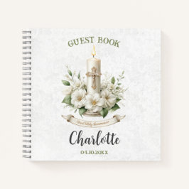 Primer libro de invitados de Holly Communin