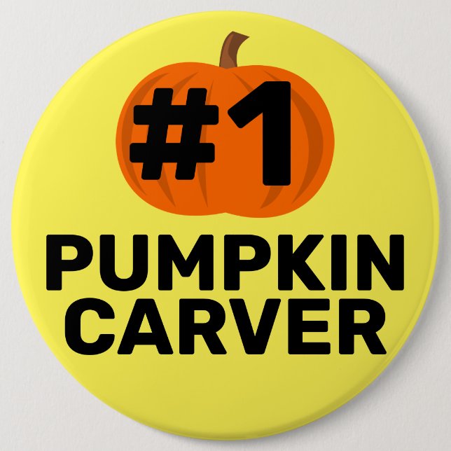 Primer lugar botón de premio de la calabaza (Anverso)