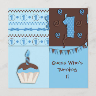 Primer muchacho del cumpleaños: Invitación