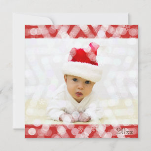Primer Navidad del bebé con foto