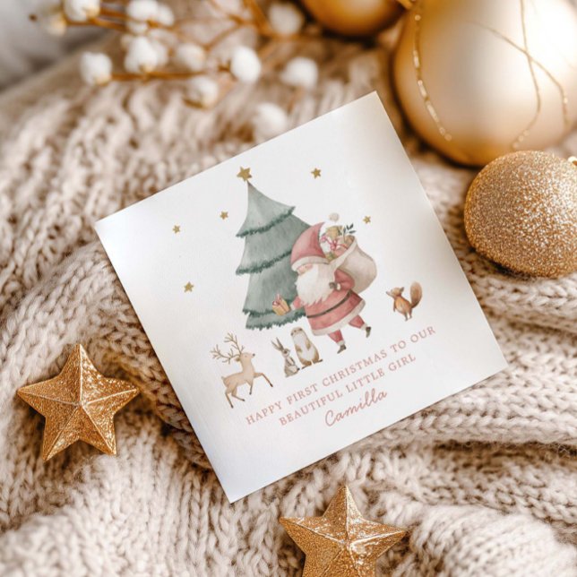 Primer Navidad del bebé Osito de peluche lindo  (Subido por el creador)
