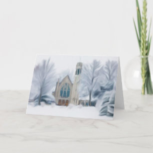 Primer navidad en las tarjetas de Nebraska