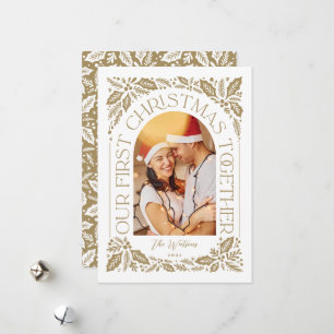 Primer Navidad Juntos Arco 3 Collage de Fotos