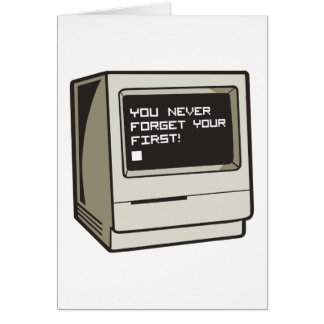 Primer ordenador retro