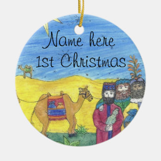 primer ornamento CHRISTmas de bebé