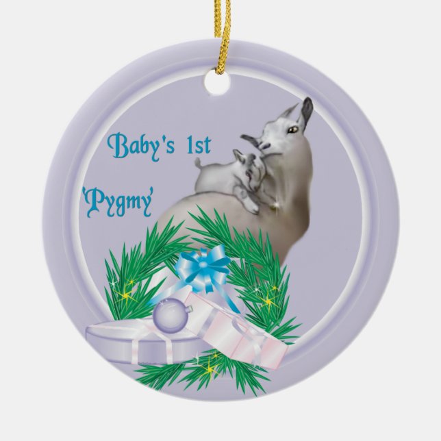 Primer ornamento de festividad de la guirnalda de  (Frente)