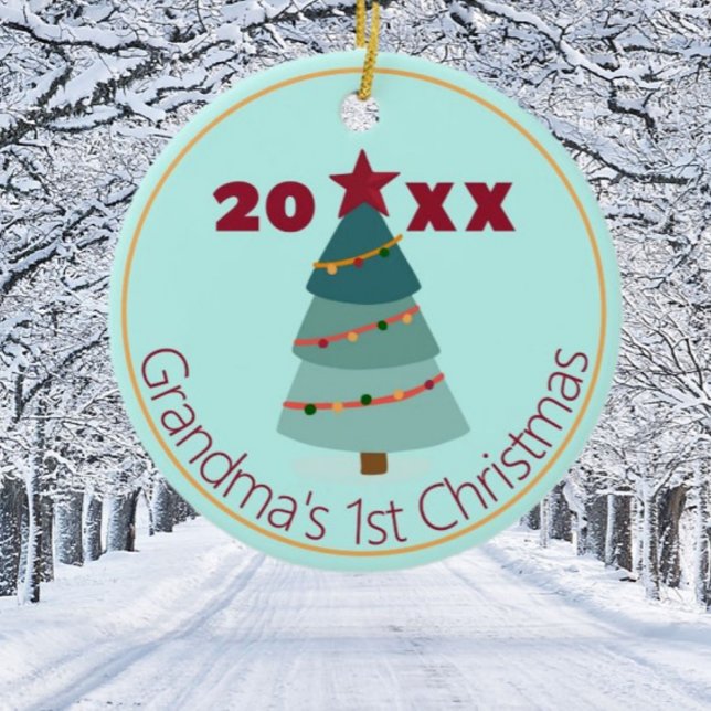 Primer ornamento de fotos de Navidades de la abuel (Subido por el creador)