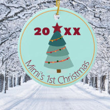 Primer ornamento de fotos de Navidades de Mimi