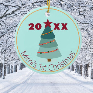 Primer ornamento de fotos de Navidades de Mimi