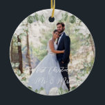 Primer Ornamento de Navidad<br><div class="desc">Primer ornamento navideño como pareja casada</div>
